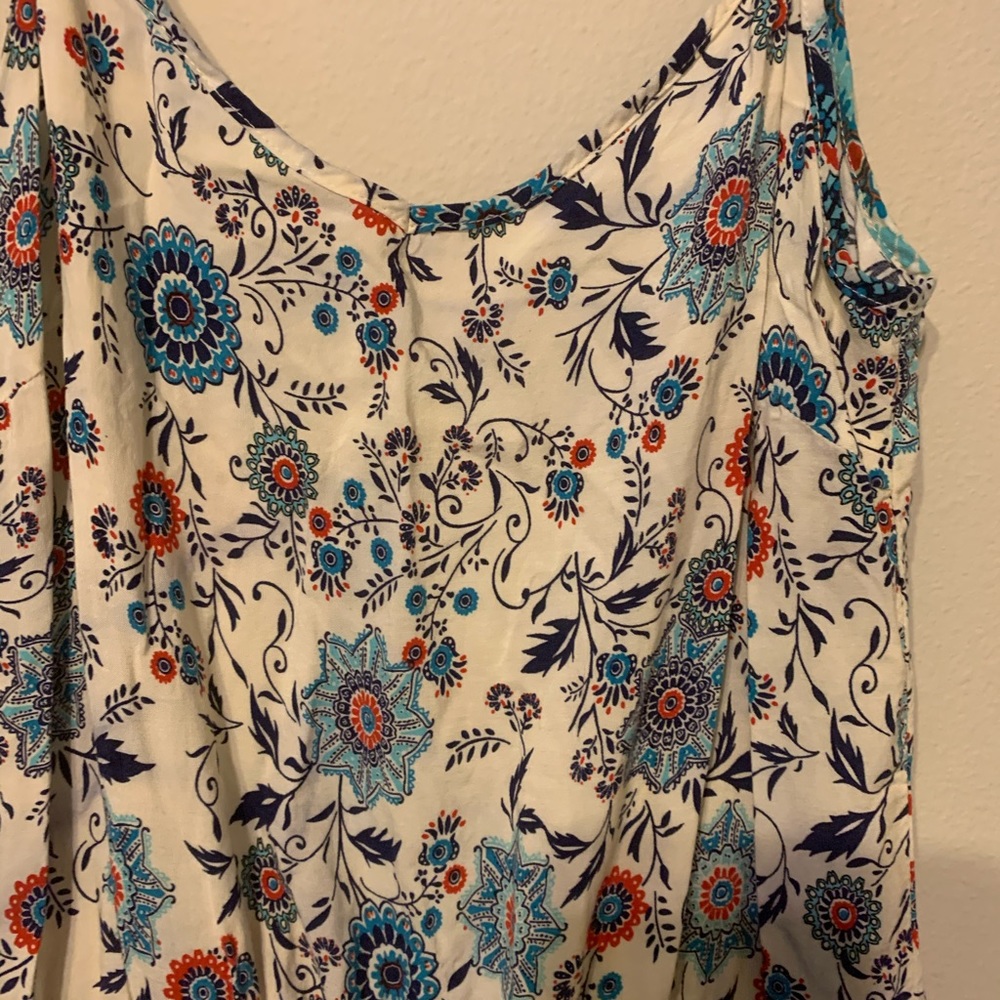 Flowered jumper